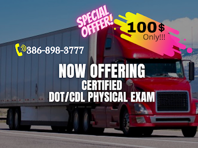 DOT/CDL Physical Exam Walk-in Clinic